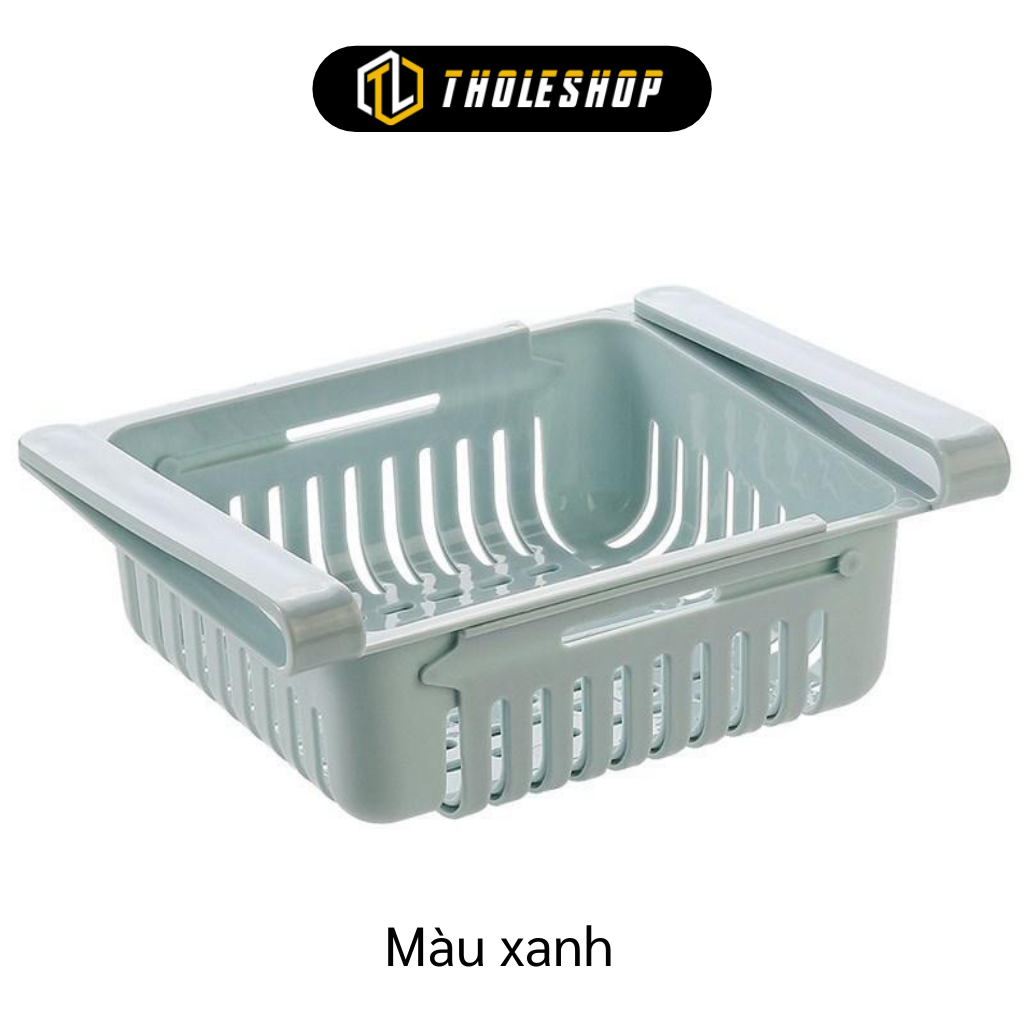 Rổ đựng đồ cài tủ lạnh co dãn - Khay đựng đồ đa năng để tủ lạnh tiết kiệm không gian