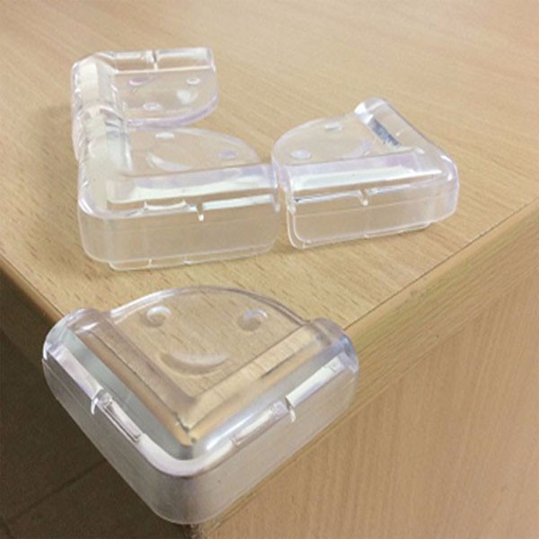 Set 4 bịt cạnh bàn silicon bảo vệ an toàn cho bé