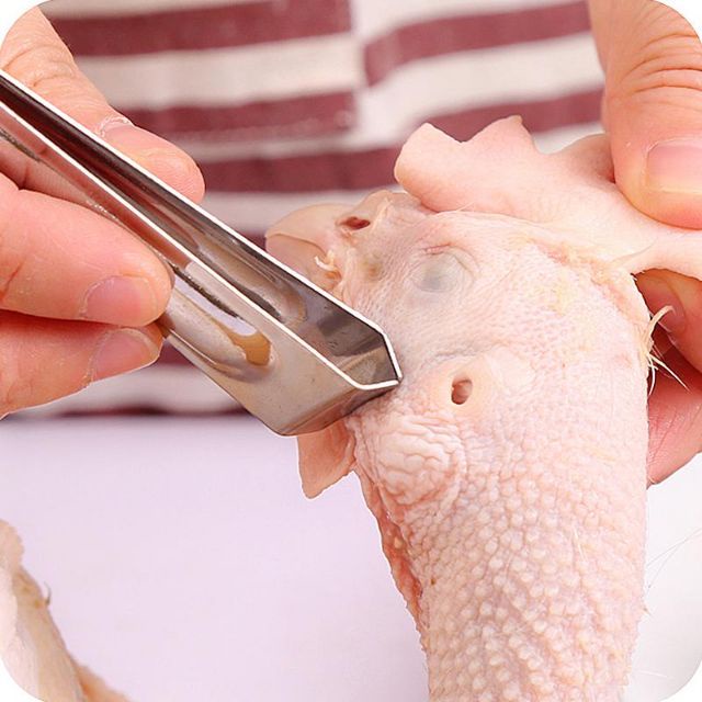 Nhíp Nhổ Lông Gà Vịt Đa Năng 2 Trong 1