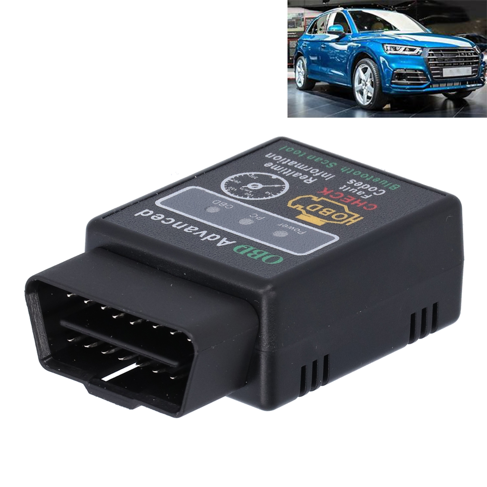 Car Fault Detector Mpg Meter Obd2 Code Reader Dtc Reading And Clearing Engine Operating Parameters Monitoring Bluetooth 5.1 for Android for Ios