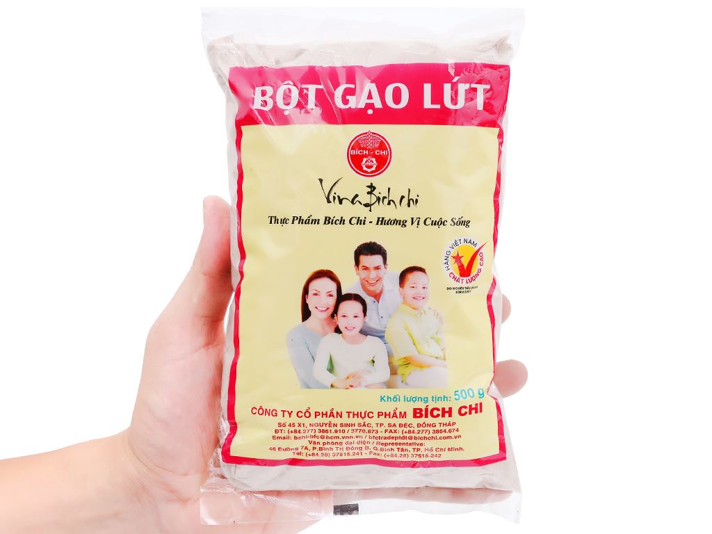 Bột gạo lứt Bích Chi gói 500g - 01463