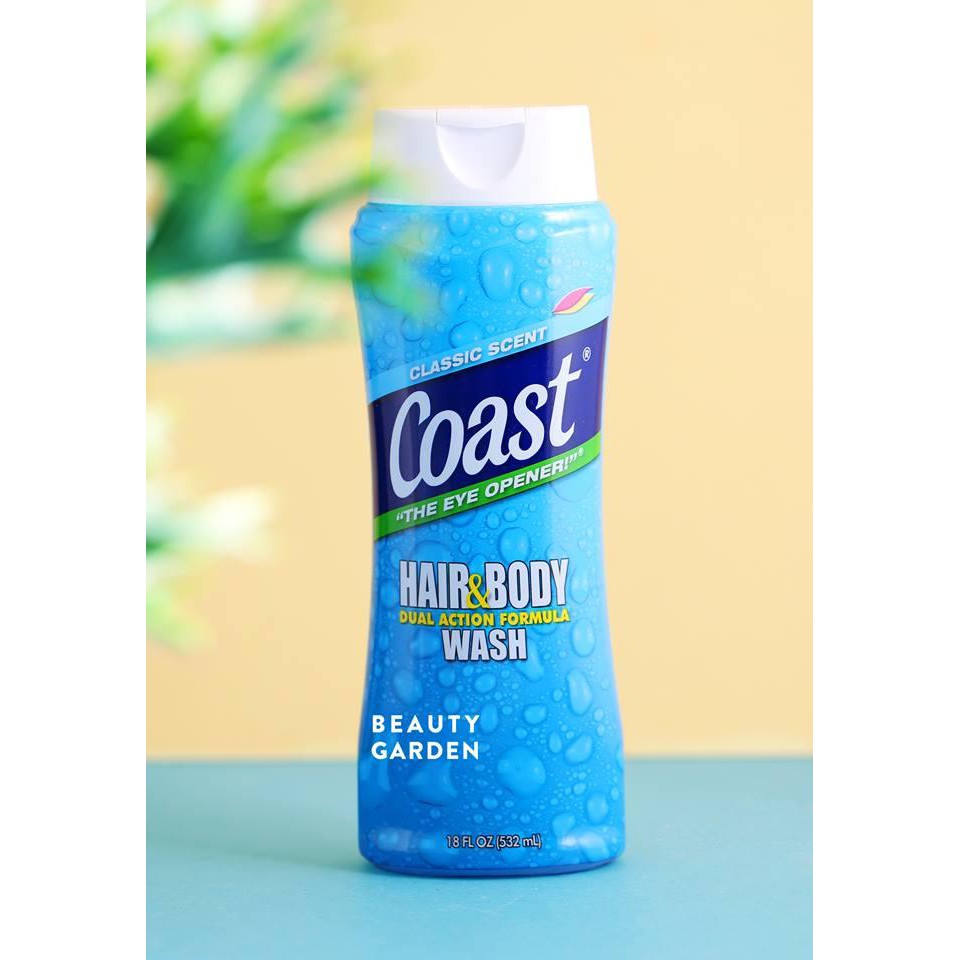 [HCM]Sữa tắm gội Coast 532ml - Mỹ