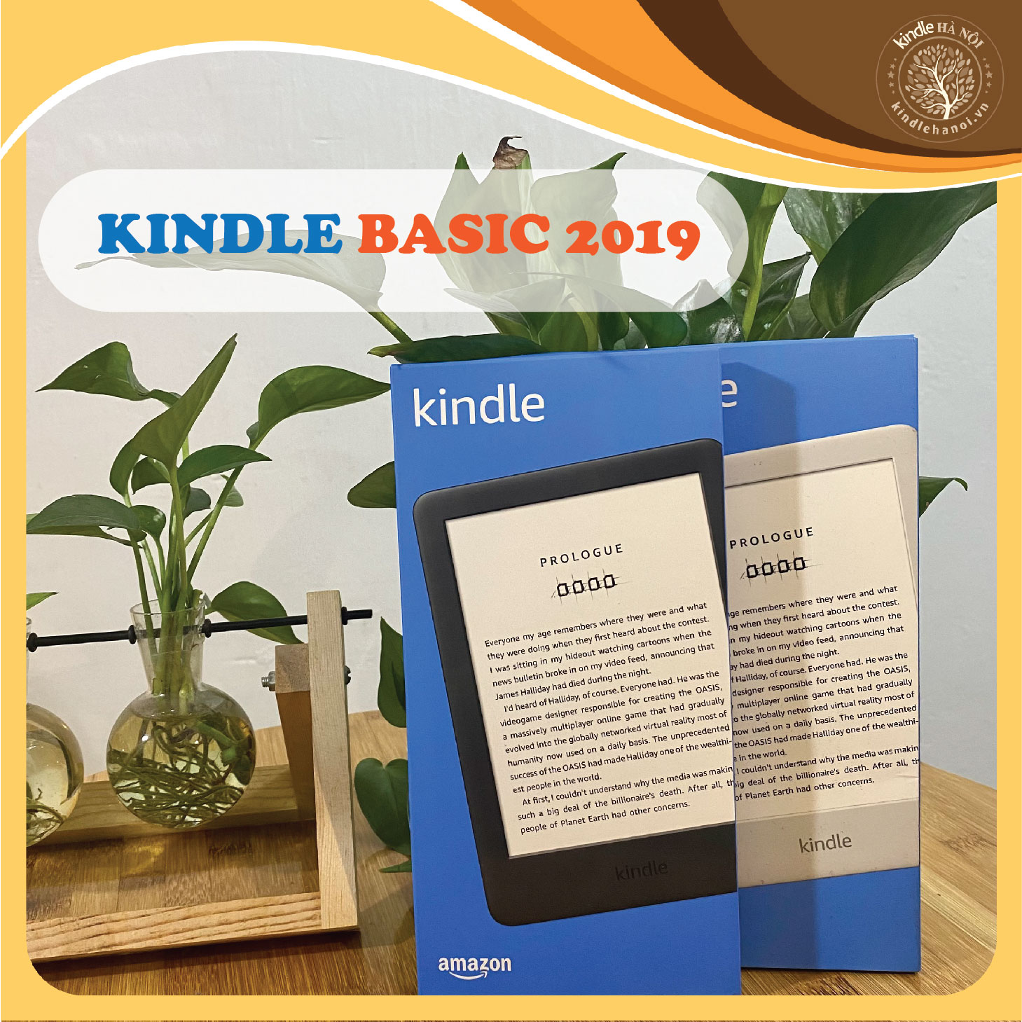 Máy đọc sách Kindle Basic 2019