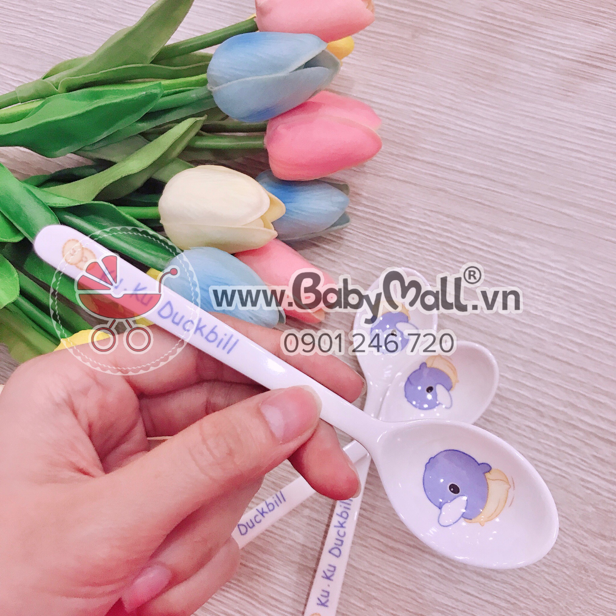 Thìa cho bé KUKU Babymall.vn