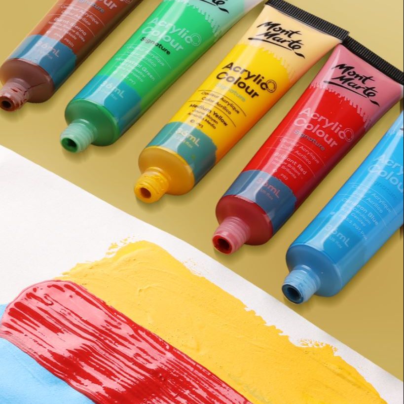 Bộ màu Acrylic Mont Marte dạng tuýp 36ml