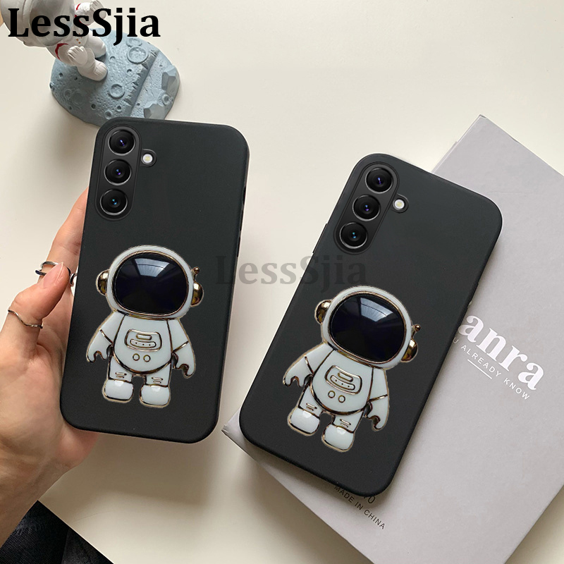 Phone%20Cover%20Samsung%20A26%20A36%20A56%20Back%20case%20Fashionable%20Cartoon%20Astronaut%20Stand%20dustproof%20Smooth%20For%20Galaxy%20A36%20A26%20A56%20Phone%20cases%20-%20Image%203