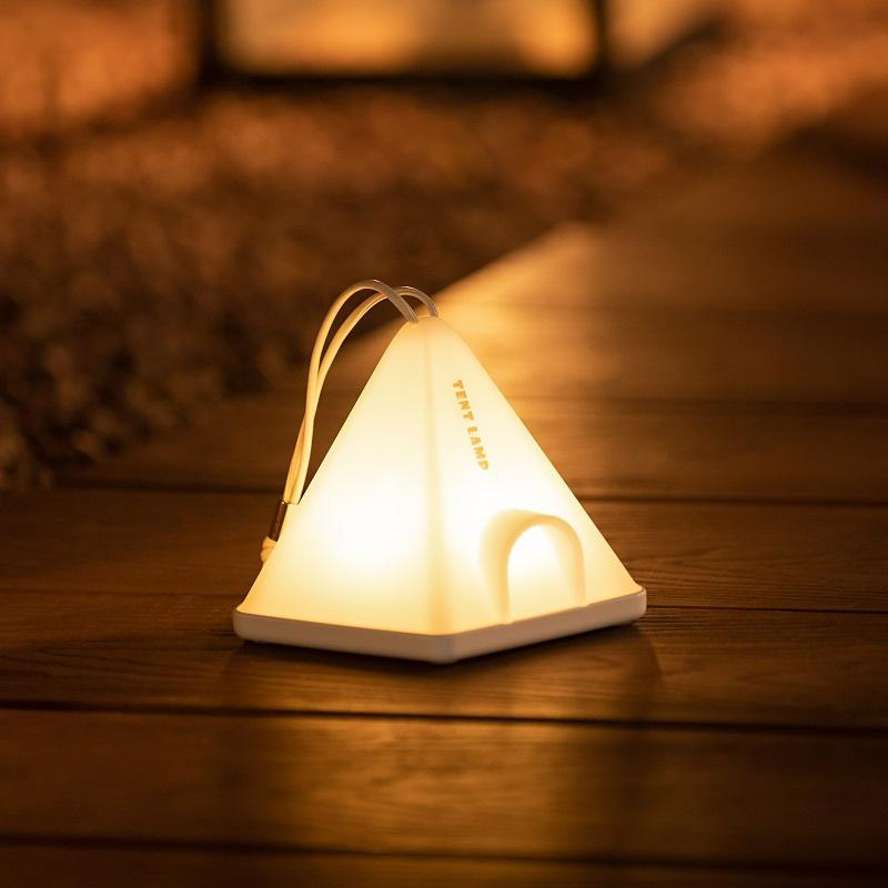 New Creative Tent Night Light with Timed Multi functional Table Light and Desktop Multi level Adjustment with Hanging Rope, Compact and Portable