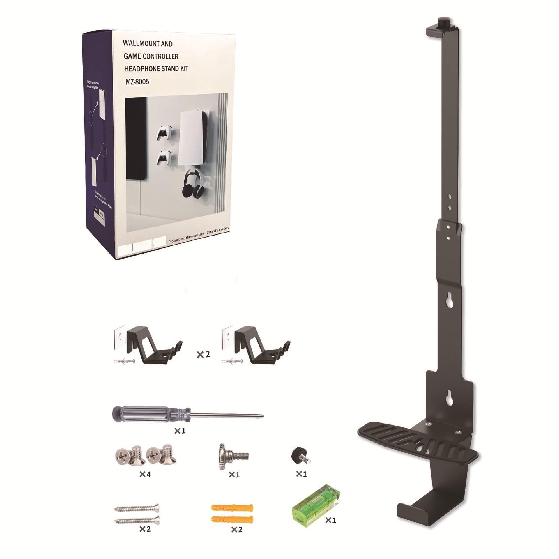 For PS5 Pro Console Wall Mount Universal Bracket P5 Console Bracket Compatible for P5/P5Slim