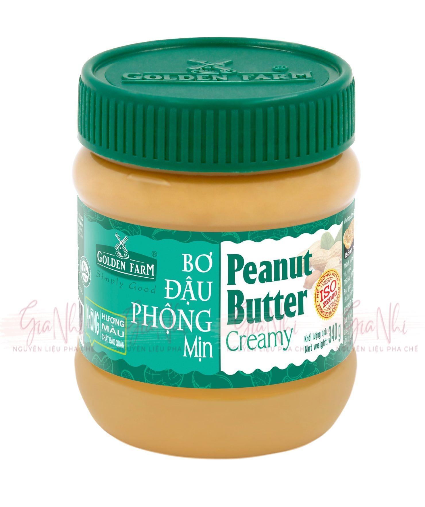 Bơ đậu phộng mịn Golden Farm