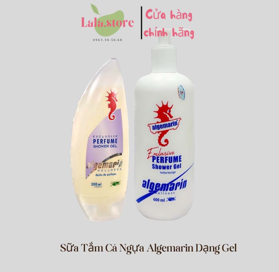 Sữa tắm Cá Ngựa ALGEMARIN Đức 300ml - 600ml