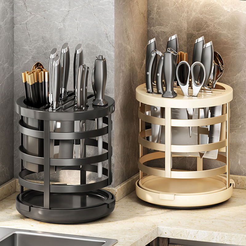 Rotary tool rest household kitchen kitchen utensils stainless steel storage rack table multifunctional drain rack