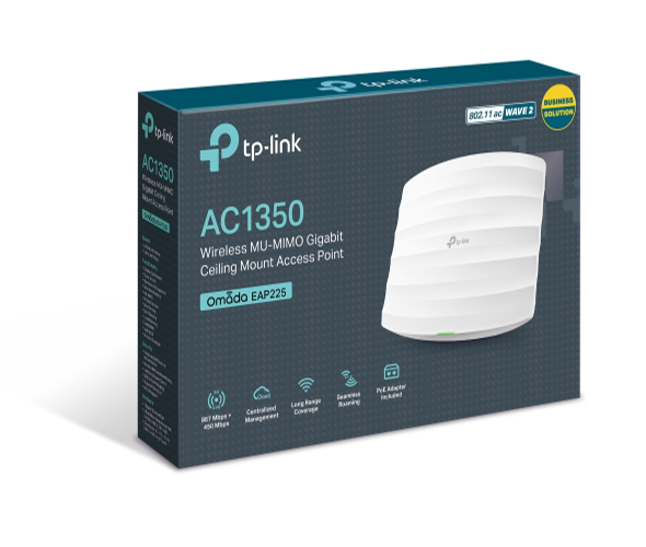 Access Point Gắn Trần TP-Link EAP225 Wifi Gigabit MU-MIMO AC1350