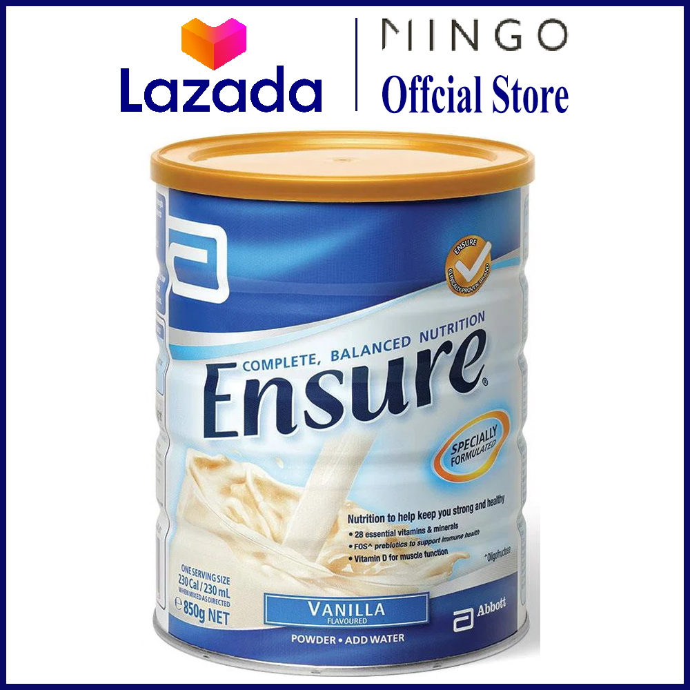 Sữa Ensure Vanilla 850g - Nhập khẩu Úc
