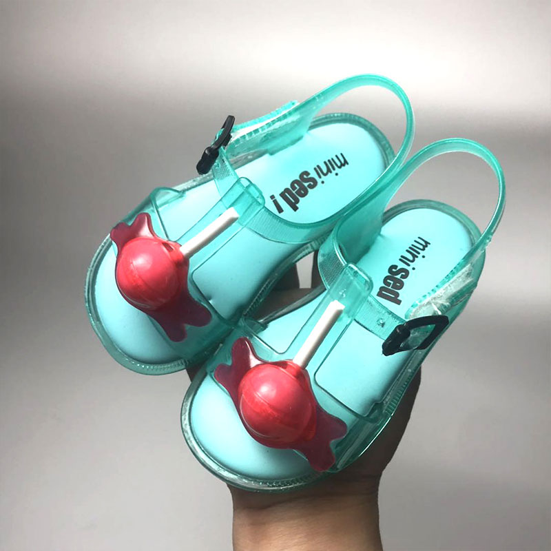 Insular Girls Sandals Non-slip, Wear-Resistant, Soft and Breathable Korean Style Casual Princess Jelly Sandals