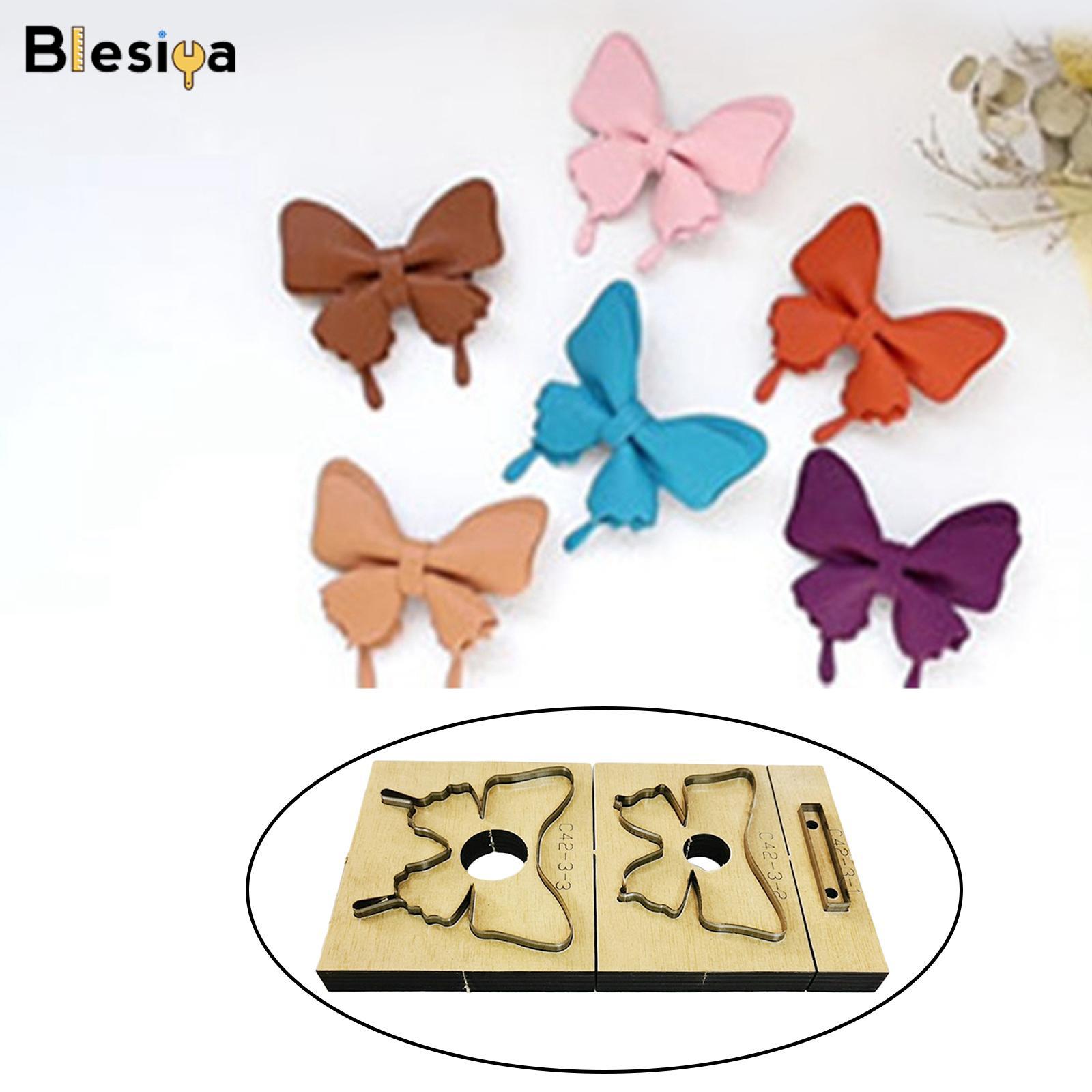 Blesiya 3 Pieces Leather Cutting Die Mold Portable Handmade for Home Beginner