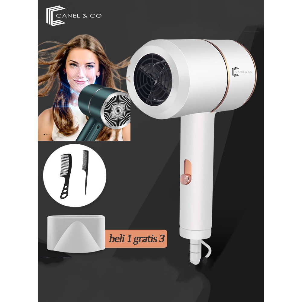 CANEL&CO [3in1] Malaysia 3 pin Plug Big Wind Blue Ray Ionic Tech 2200