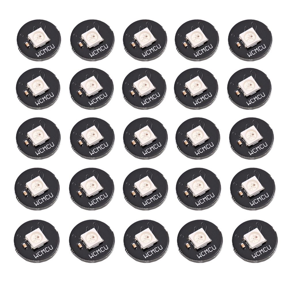 Ws2812 module 8 bit/12 bit/16 bit/ 64 bit 5050 rgb led full-color built-in driving lights round led ring board electronic diy 8 bit/12 bit/16 bit/64 bit 5050 rgb led full ws2812b