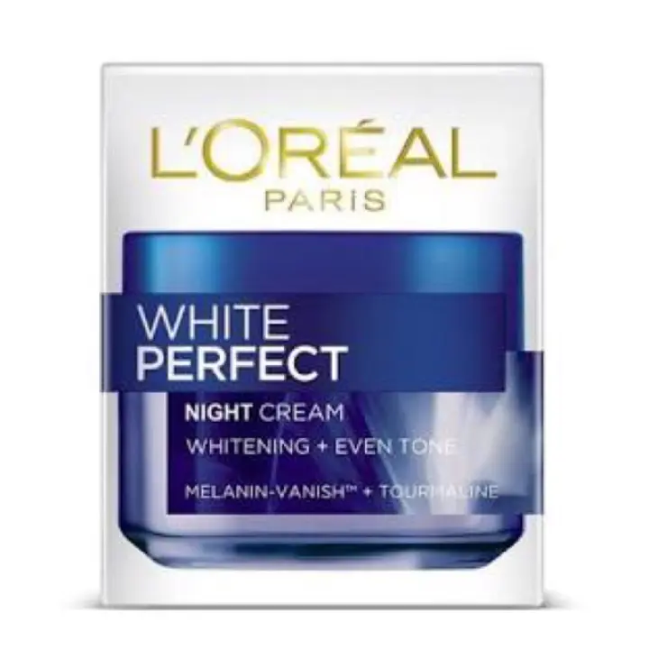 loreal white perfect night cream
