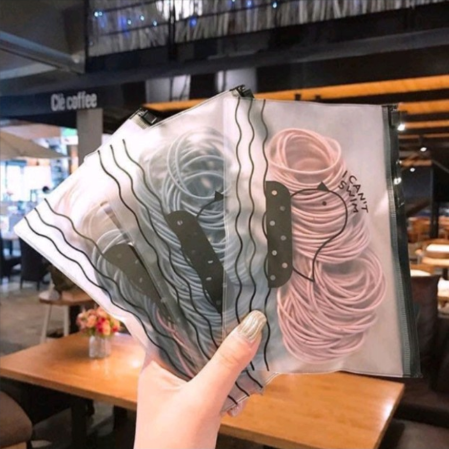 Combo 100 dây buộc tóc đủ màu