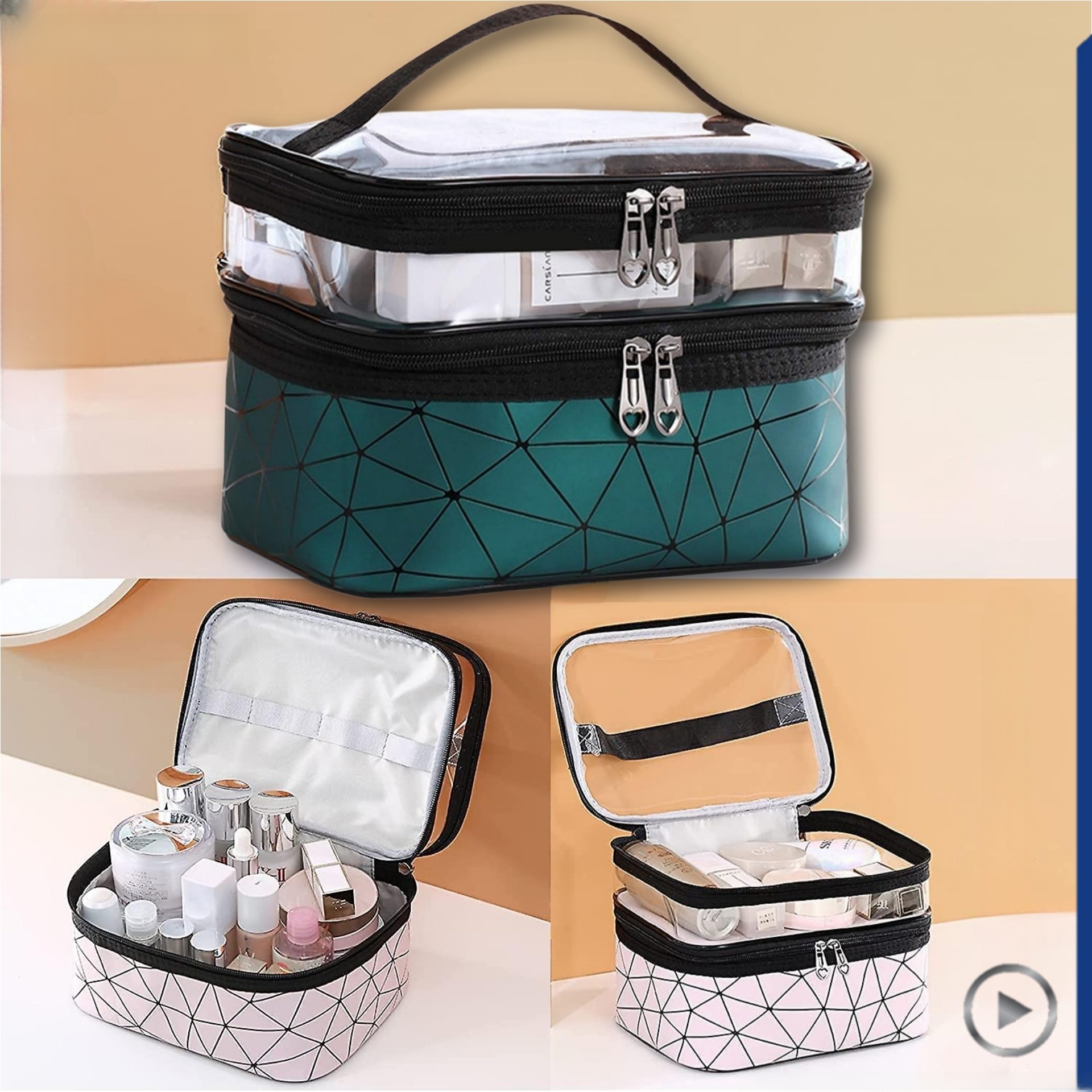 Professional%20Makeup%20Bag%20&%20Organizers%20with%20Full%20of%20Storage%20%7C%20Make%20Up%20Bags%20Pouch%20with%20Zipper%20For%20Travelling%20%7C%20Multipurpose%20Traveling%20Cosmetic%20Bags%20for%20Women%20Spider%20Pattern%20-%20Image%202