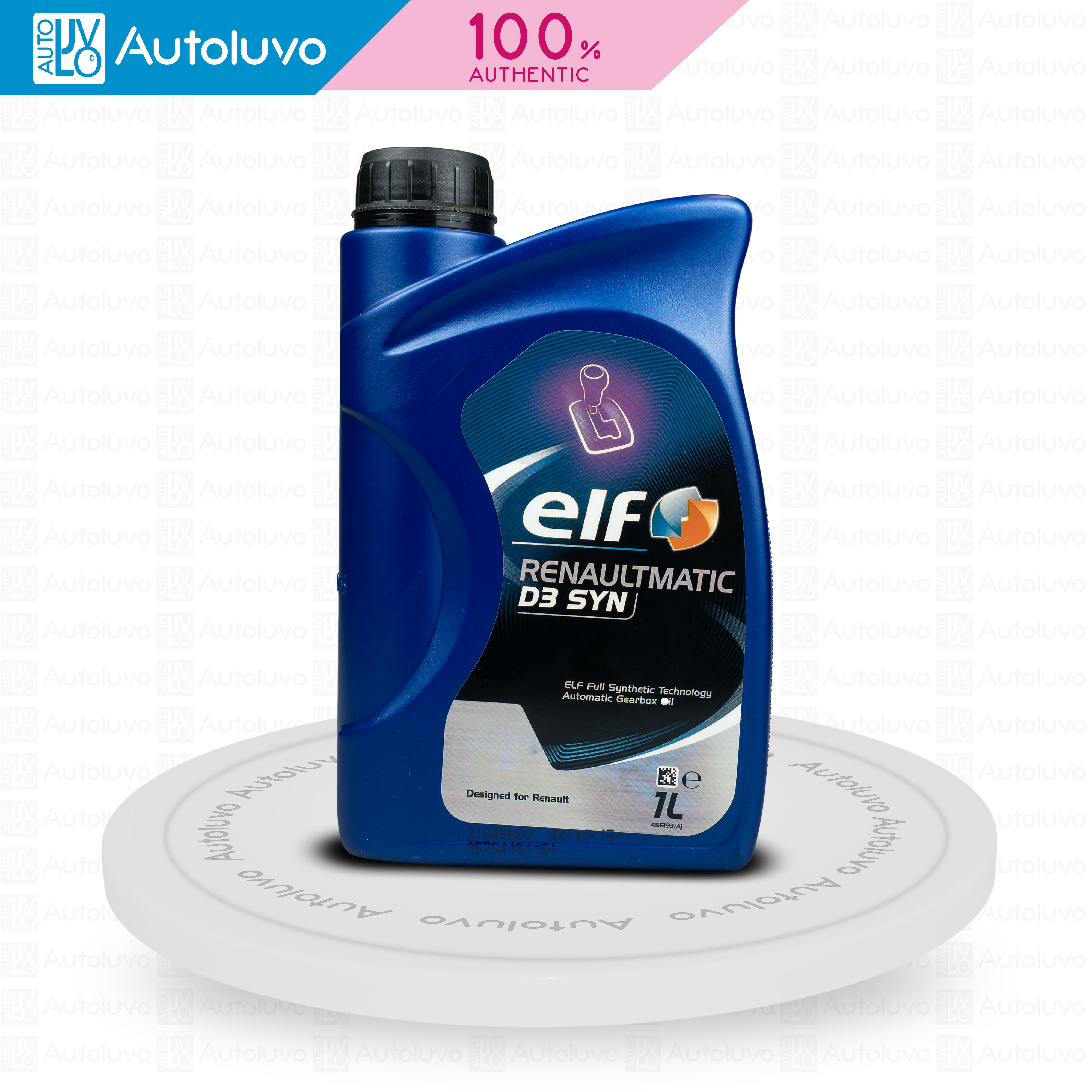 Genuine Elf 1L Gearbox Oil ATF for Citroen/Peugeot/Renault AL4/DP0