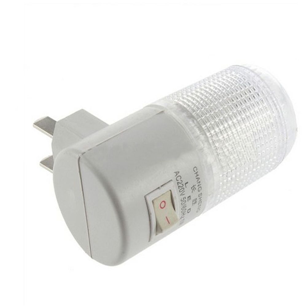 LSMSMAVDS Bedroom Wall Convenient Bed-lighting US Plug Socket Lamp LED Light Small Night Light Switch Lamp Lamp Switch Toggle Light
