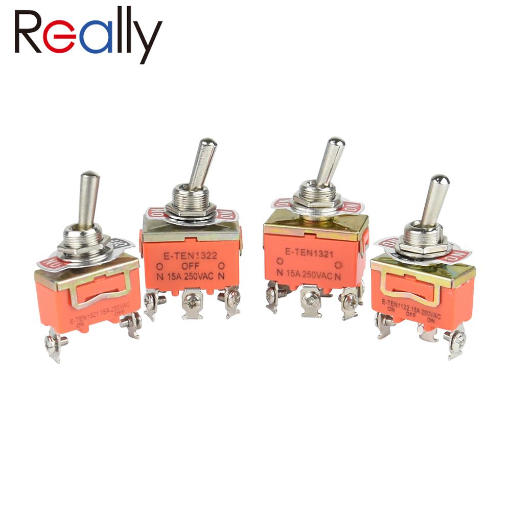 【TopazTrove】REALLY 12MM Heavy Duty Rocker Toggle Switch 15A 250V E ...