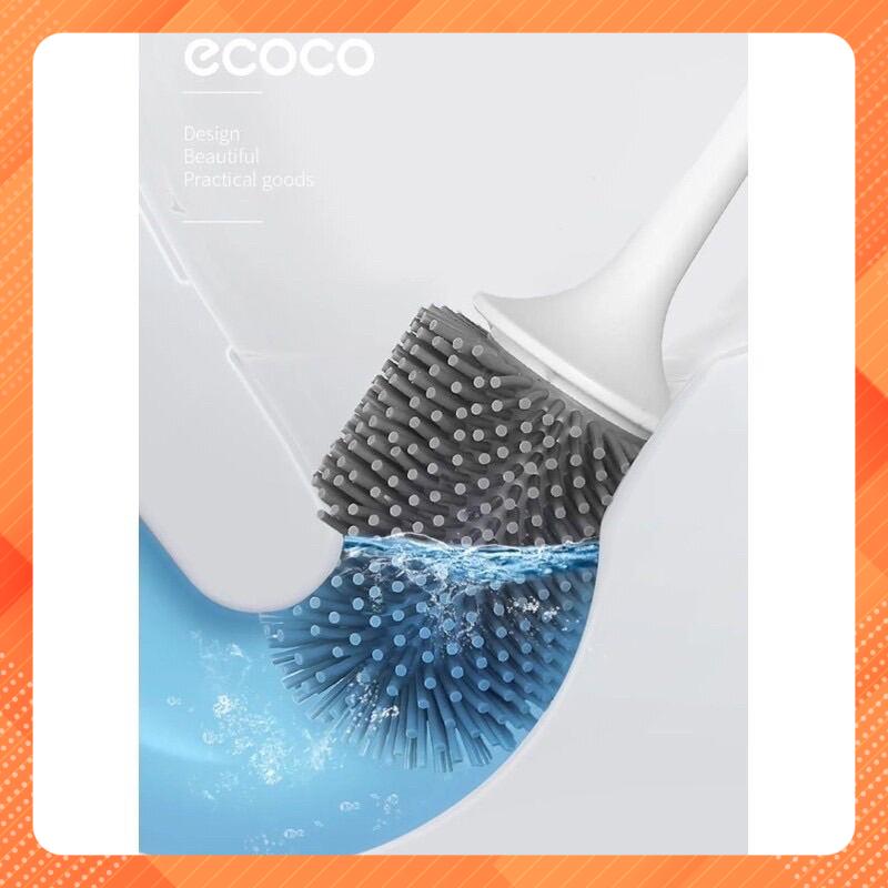 Cọ vệ sinh ecoco kèm miếng dán tường cực chắc
