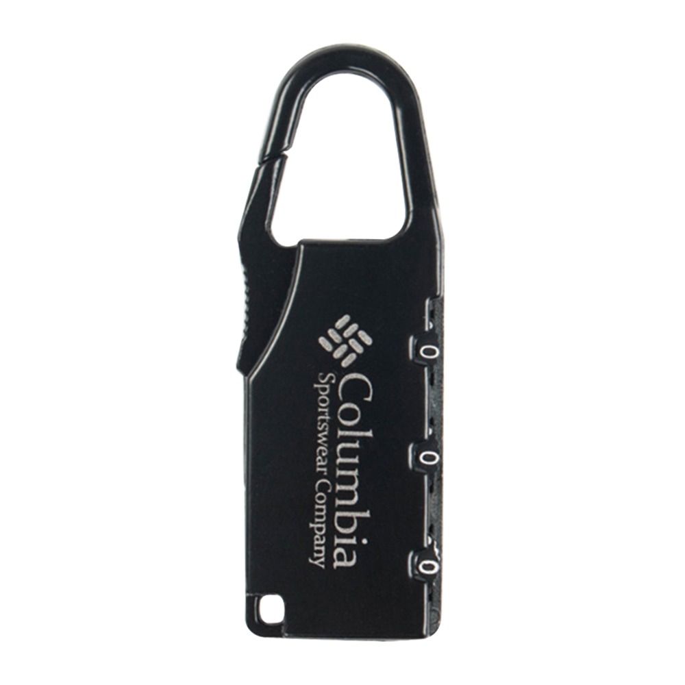 520YOSWI Mini Du lịch Túi xách Khóa mã hành lý Ổ khóa mật khẩu Khóa kết hợp 3 chữ số Khóa túi có khóa kéo