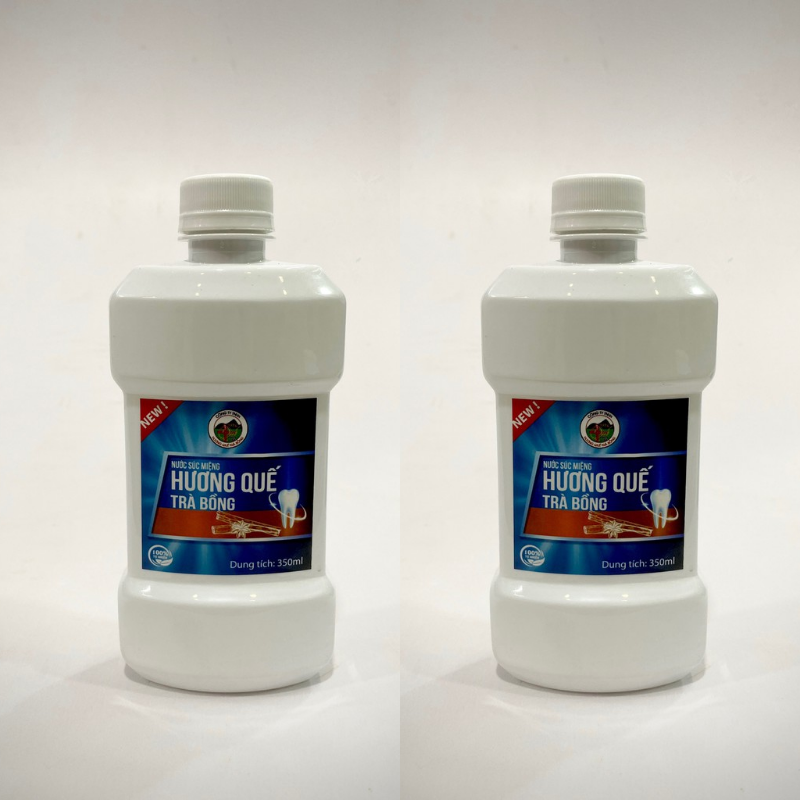 [Hương Quế Trà Bồng] Nước Súc Miệng Quế 350ml,