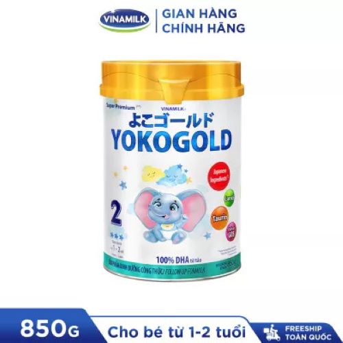 (Expiration Date August 2027) (Points Earned) Vinamilk Yokogold 2 Powder Milk 850g.