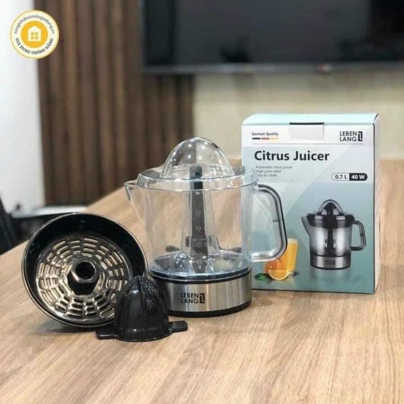 Máy vắt ép cam LEBENLANG của Đức dung tích 700ml DIMICO
