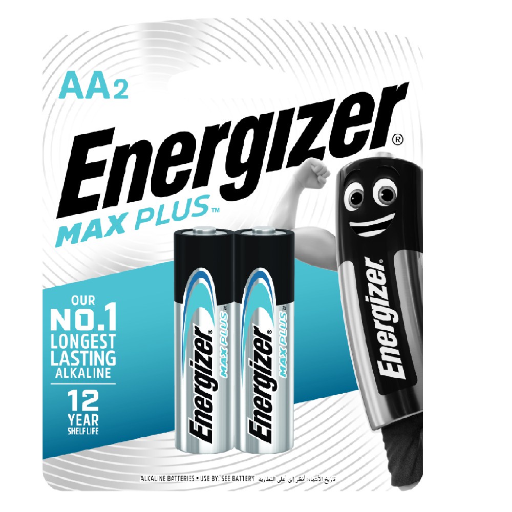 Pin AA Energizer Max Plus EP91 BP2 - Vỉ 2 Viên