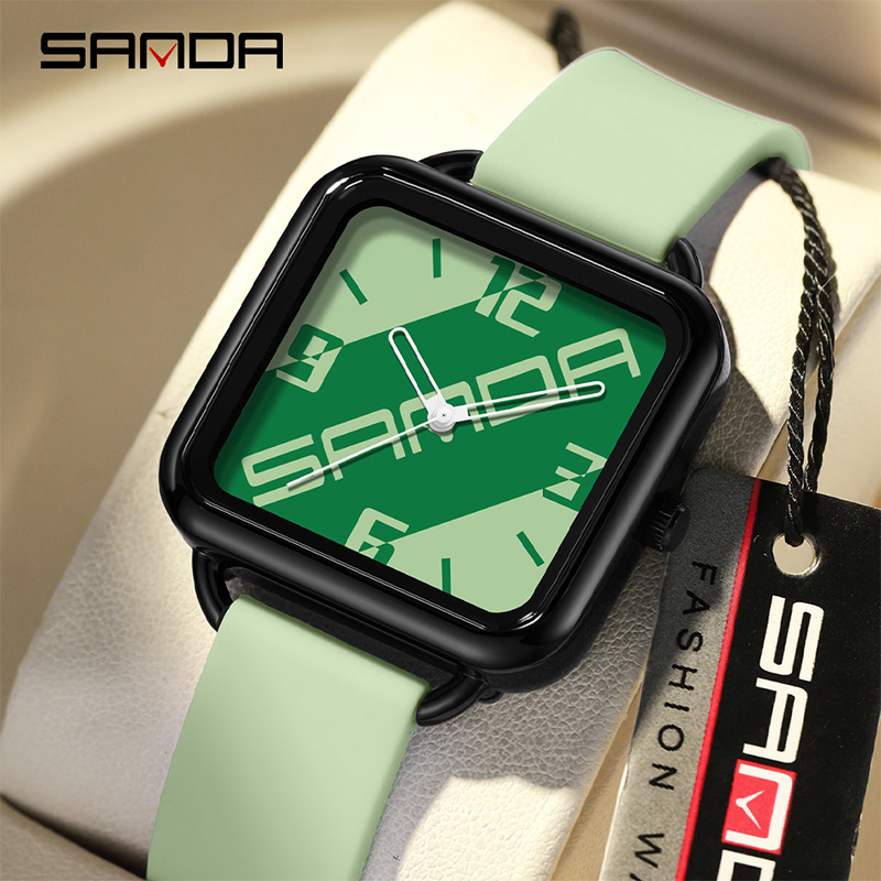 SANDA Youth Student Couple Simple Trendy Multi Color Waterproof Men's Watch SD3261-3.