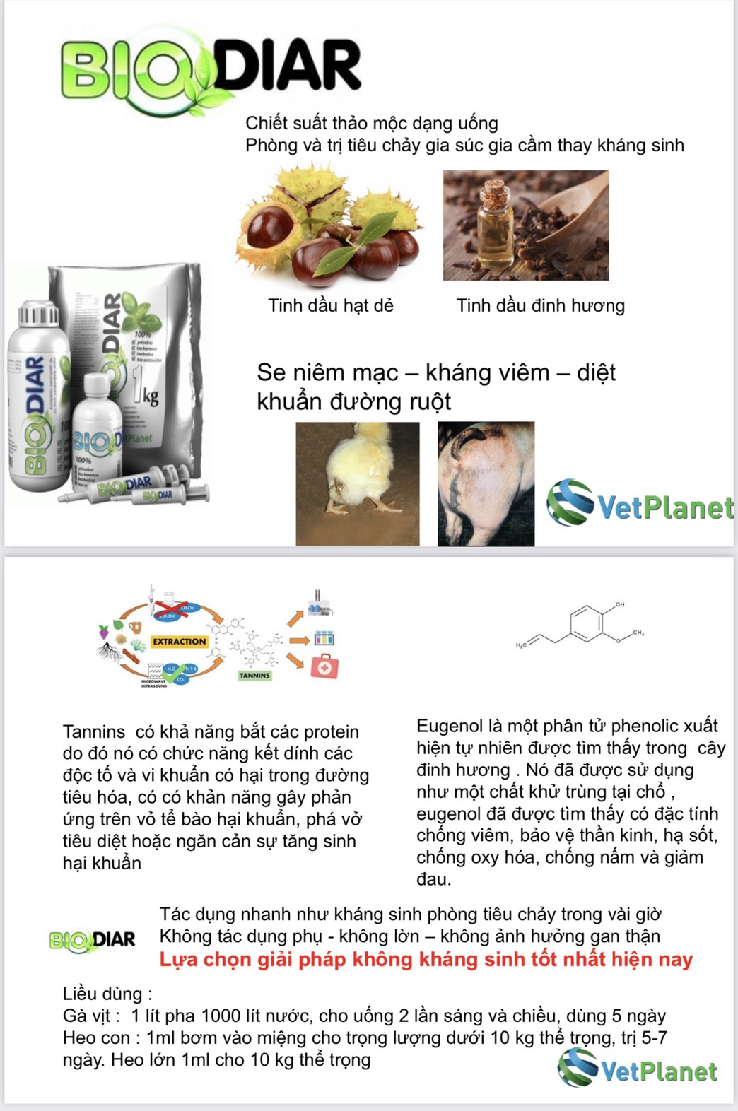 Thảo dược BIO DIAR DỪNG TIÊU CHẢY CẤP TỐC