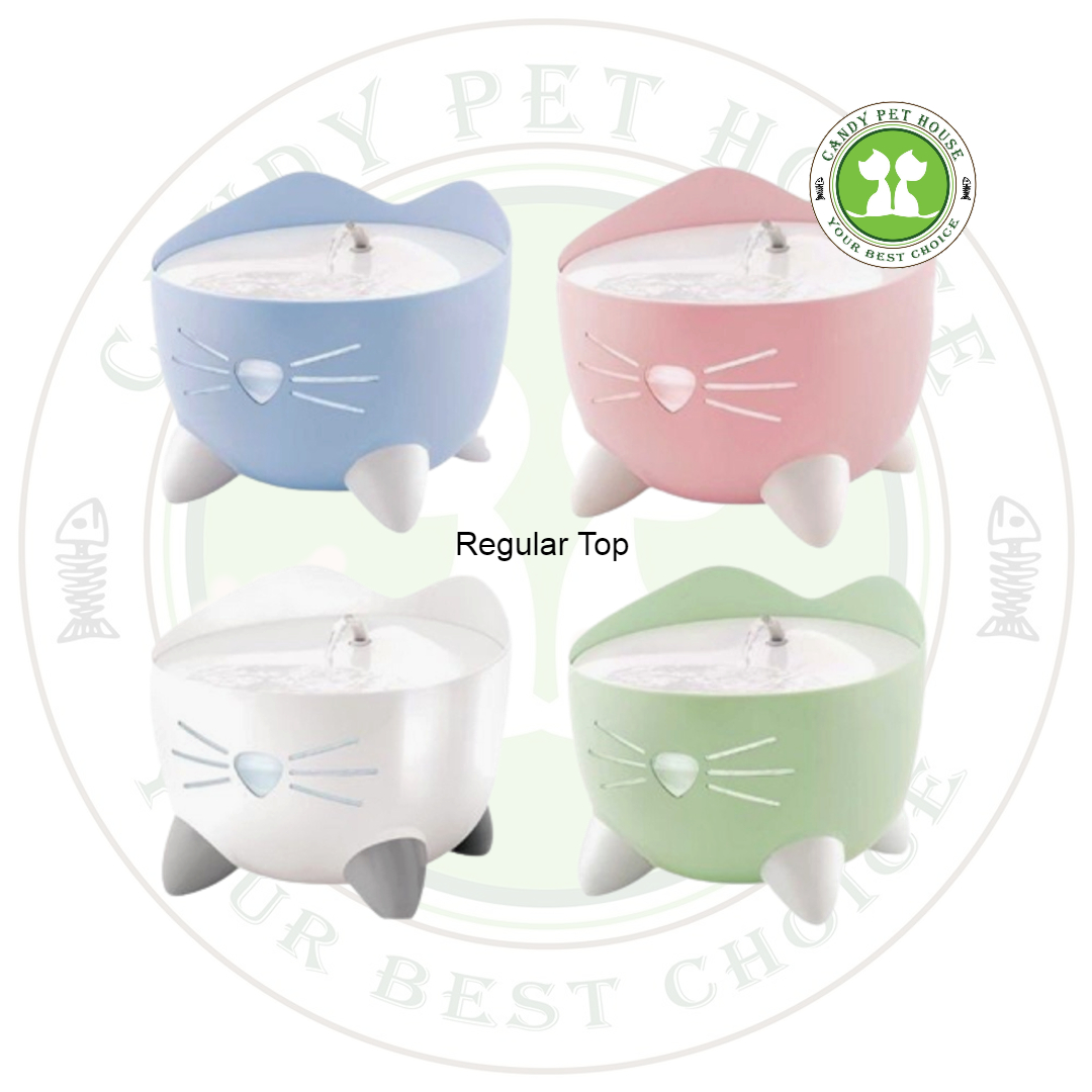 Catit Pixi Water Fountain With LED 2.5L (Regular Top) Lazada