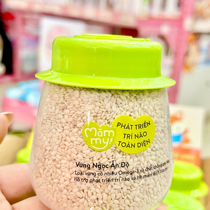 Hạt Vừng ngọc Ấn Độ Mămmy (90g)