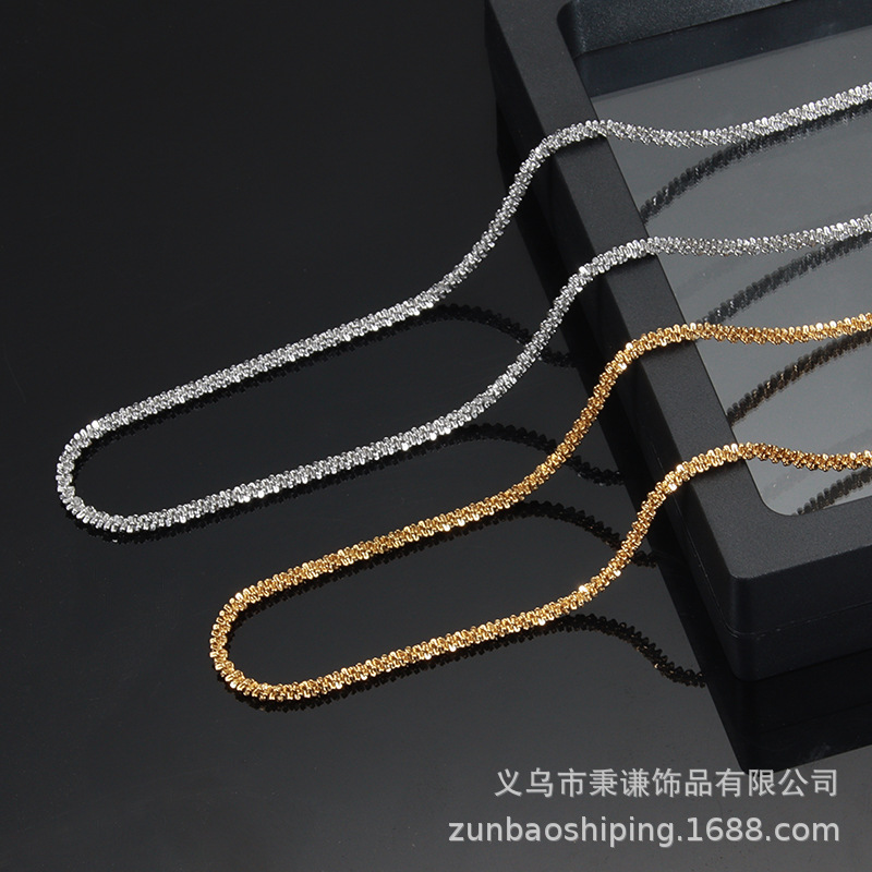 Califlower Rope Chain 【Special offer】Women's Sparkling Super Shiny Titanium Steel Clavicle ...