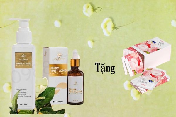COMBO TẨY LÔNG CAO CẤP HUYỀN PHI - TRIỆT MỌI LOẠI LÔNG