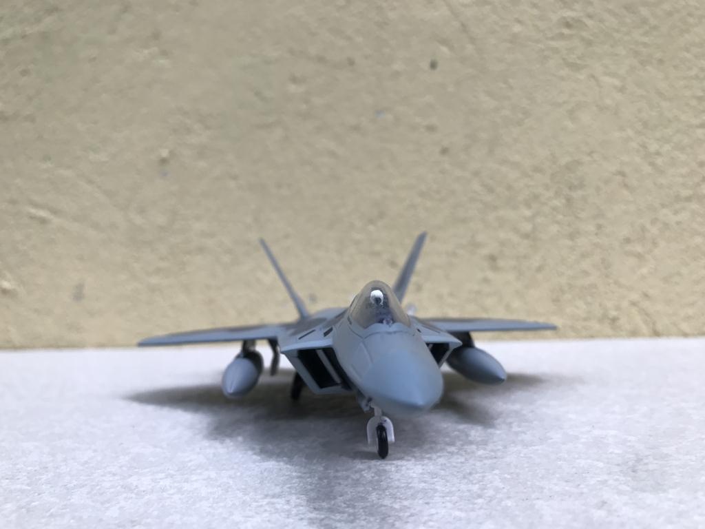 [HCM]Mô hình Máy bay Lockheed Martin F22 Raptor  1:100