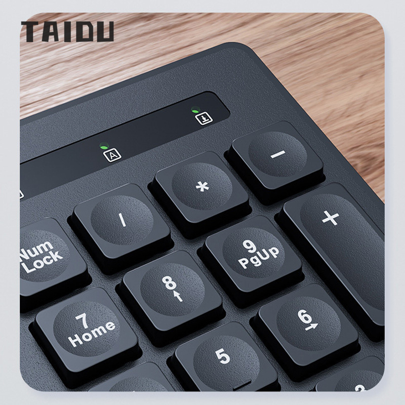 Computer keyboard desktop game office typing home notebook external silent wired chocolate film keyboard