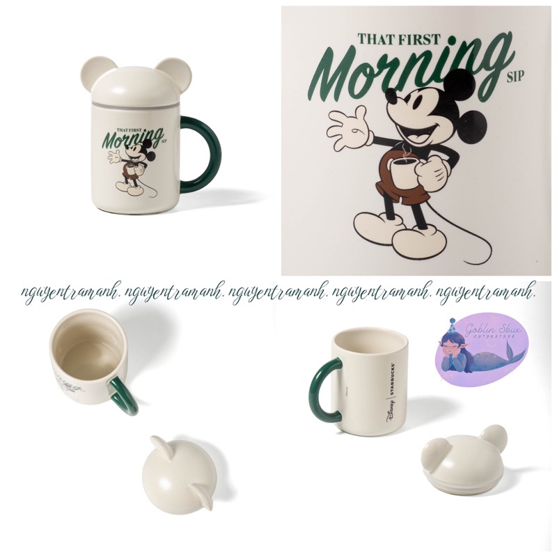 [Authentic] STARBUCKS x DISNEY CỐC MUG 12OZ (354ML) CERAMIC DISNEY MICKEY