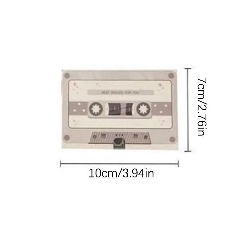 Greeting Card With Recordable Recorder DIY Greeting Post Card Sound 30/60 Seconds Voice Chip Audio Recorder Music Gift Toy.