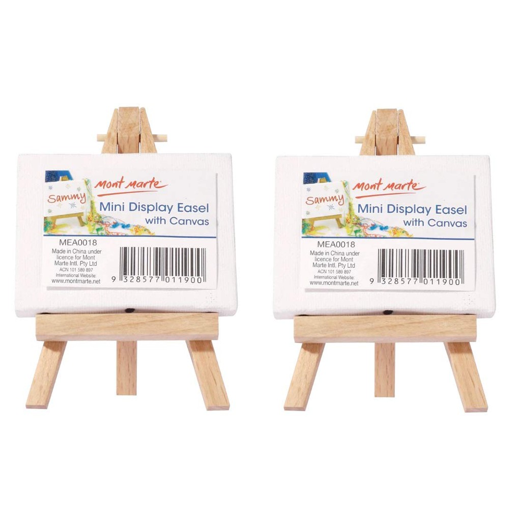 [Space Art Store] Canvas vẽ tranh MONT MARTE Mini kèm giá vẽ