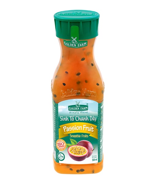 Sinh tố golden farm chai 500ml