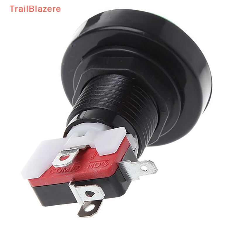 TrailB 1 cái 45 mét push button Arcade nút Led Micro chuyển đổi 12V Power Button chuyển đổi thiết lập màu xanh lá cây Vàng Đỏ Trắng Xanh