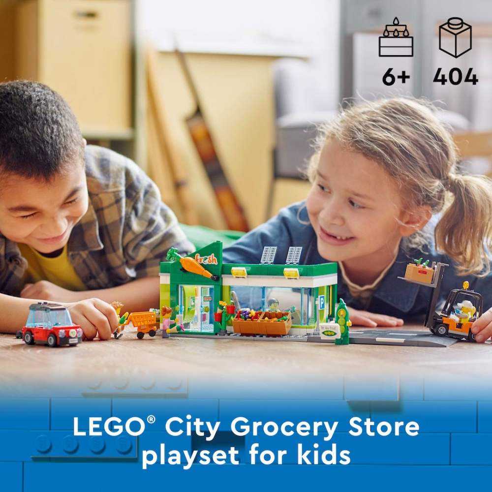 Official】 LEGO 60347 City Grocery Store 6+ -Block Planet Lazada PH