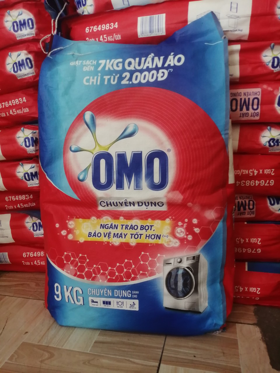 Bột giặt Omo 9kg Siêu Tiết Kiệm