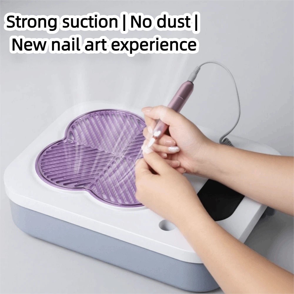 Nail Art Equipment UV Lamp 3-in- Nail Vacuum Cleaner Powerful Suction ...