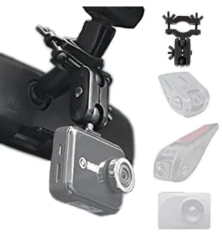 [Ready Stock ]Upgrade Version Ulimate Car Rearview Mirror Mount Kit Dash Cam Holder for G1W G1W-H G1W-C G1W-B LS300W GT550S,YI,EsoGoal 4.0 CH